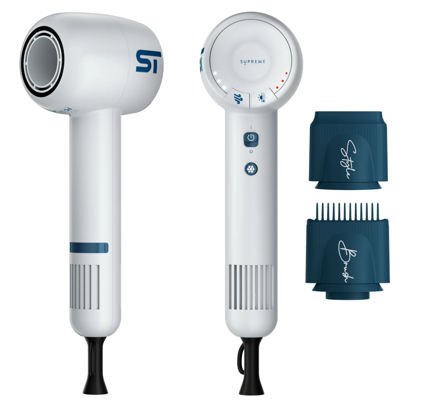 Brushless Motor Hair Dryer - White