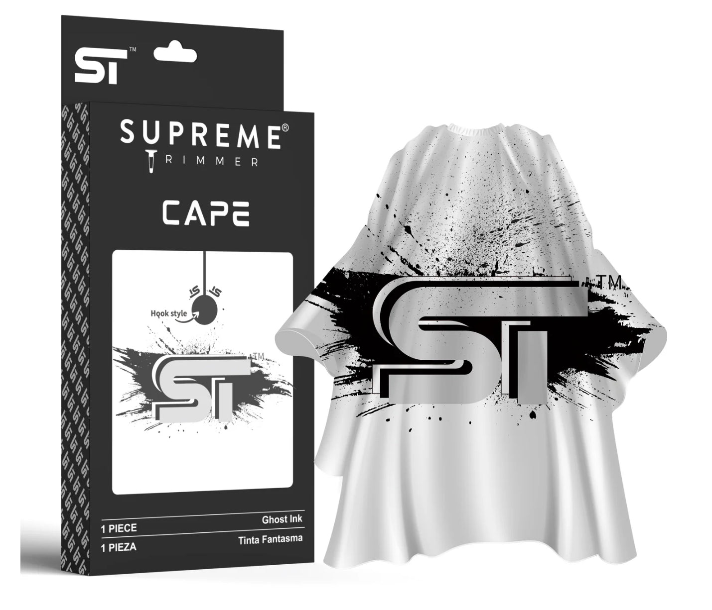 Ghost Ink Cape with Box packaging