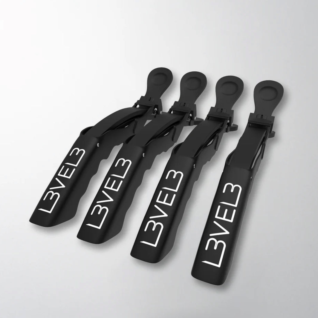 4PC HAIR CROC CLIPS