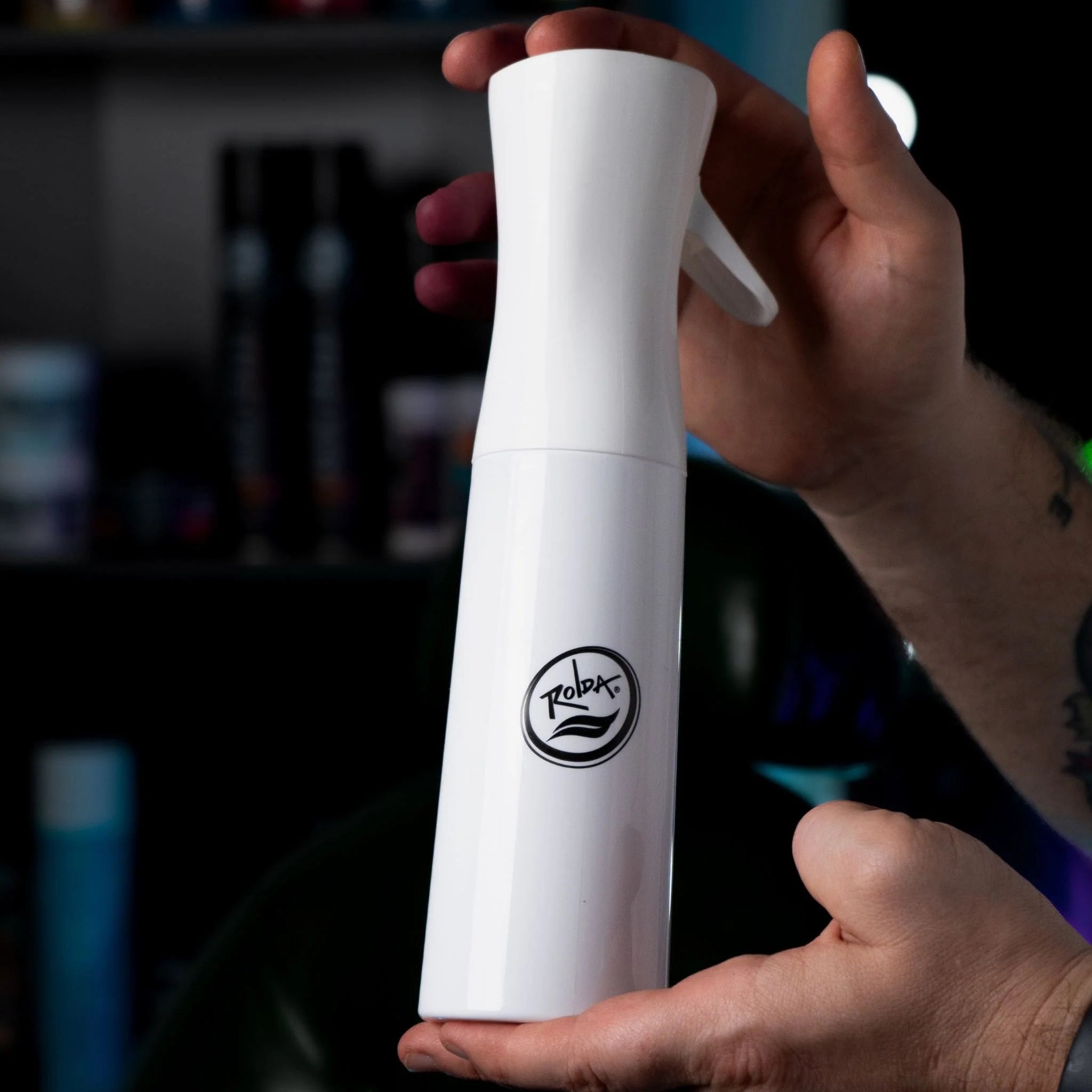 Barber Mist Spray Bottle - White