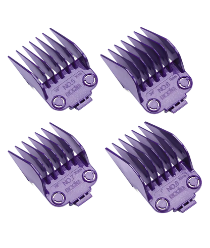 Andis Clipper Guards - MASTER® DUAL MAGNET LARGE 4-COMB SET