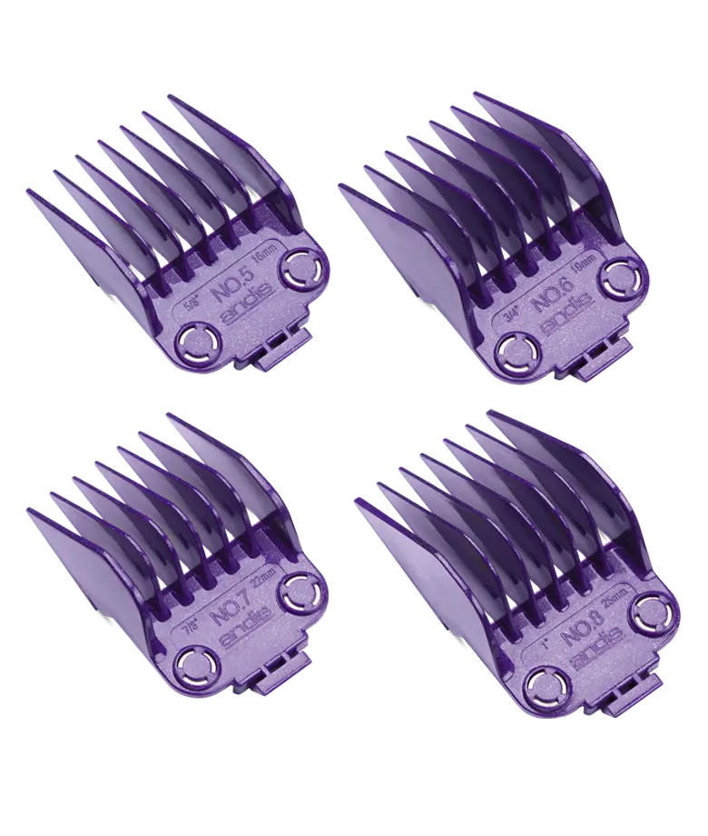 Andis Clipper Guards - MASTER® DUAL MAGNET LARGE 4-COMB SET