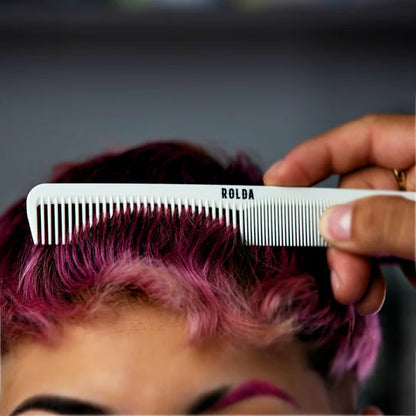 BARBER COMB WHITE