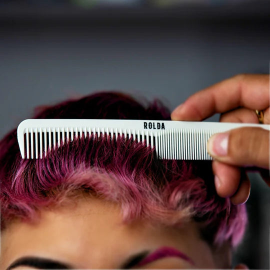 BARBER COMB WHITE