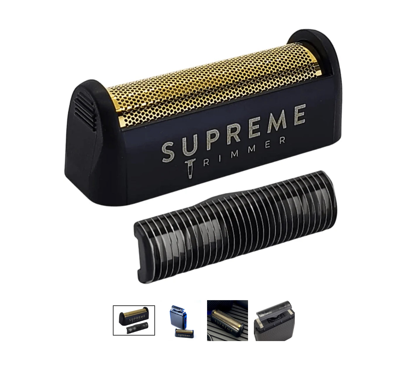 Foil & Cutter Replacement for SOLO Shaver - black