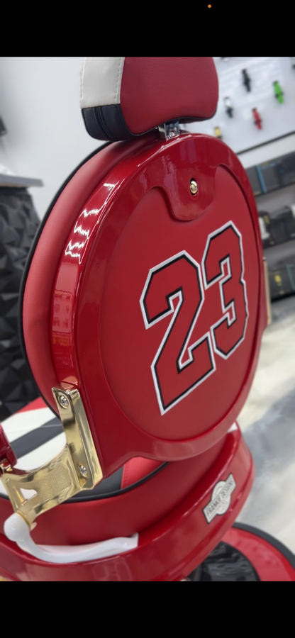 Custom Air Jordan Barber Chair