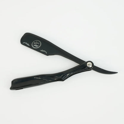 STEEL STRAIGHT RAZOR BLACK