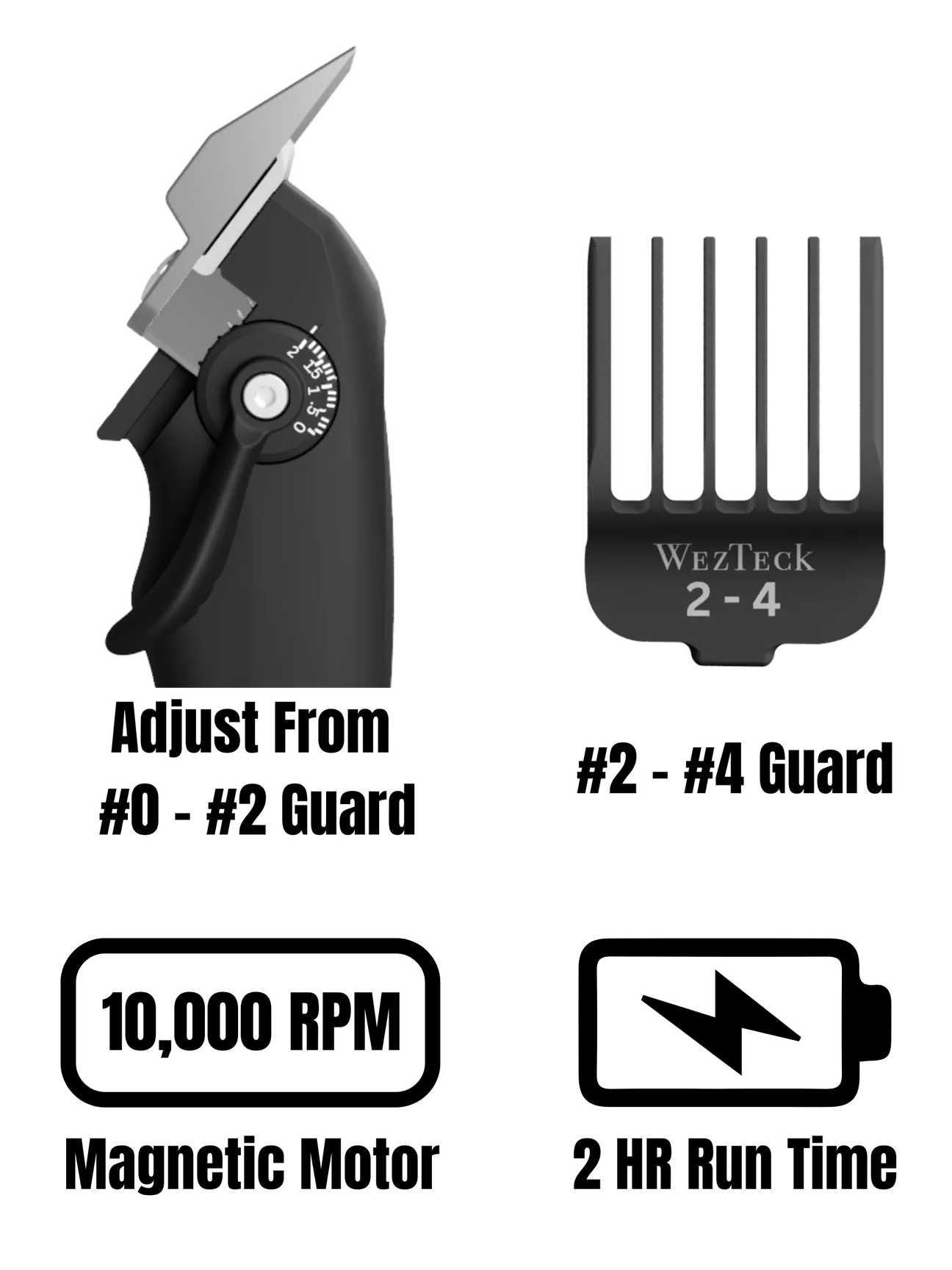 THE WEZTECK HAIR CLIPPER
